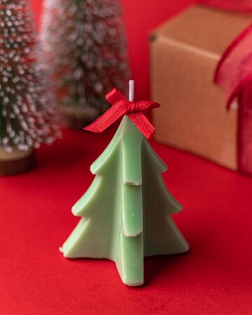 Christmas Tree Candle