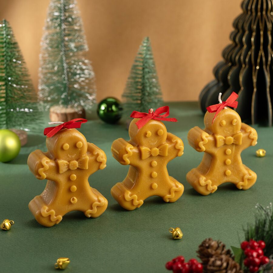 Gingerbread Candle