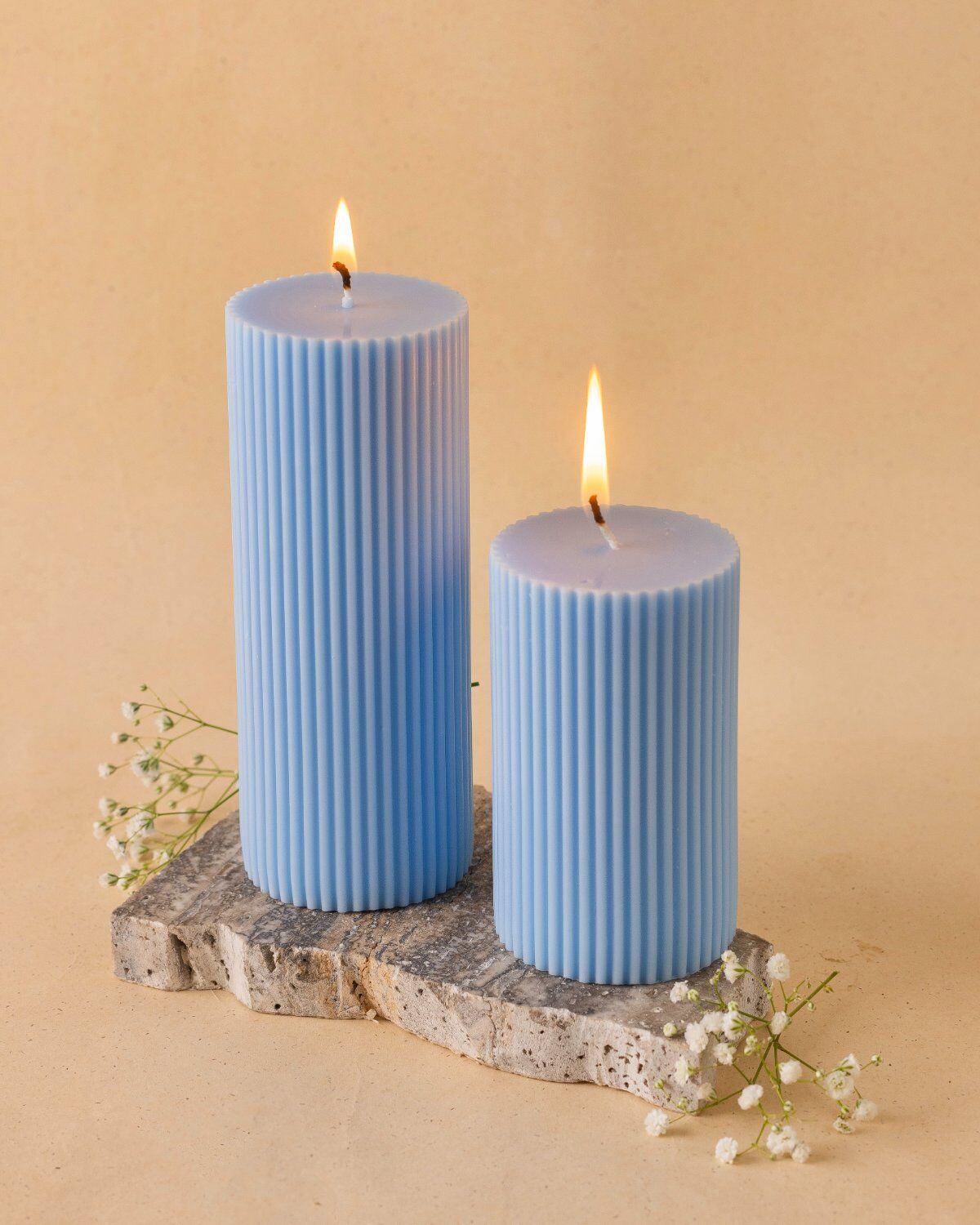 Pillar Candle - Blue